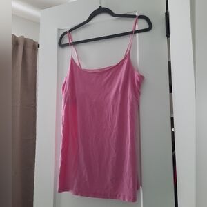 Pink Spaghetti Strap Camisole Top